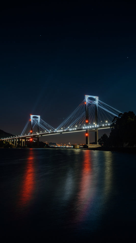 Night Bridge Wallpaper